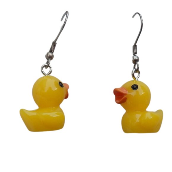 Rubber Duck Earrings 4246 - Picture 1 of 6